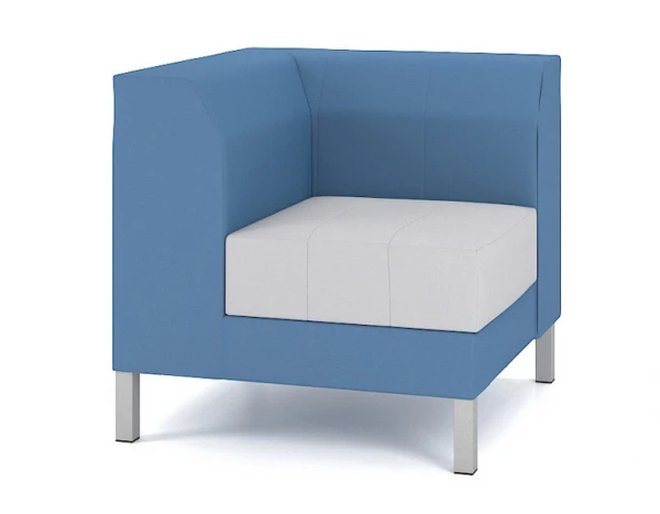 Угловой модуль со спинкой М9L-1V. Фото 1