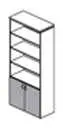 UNI Шкаф открытый HM38303.H. Фото 1
