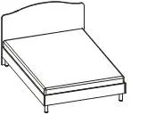 Вариант комплектации кровати 6. Фото 1