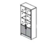 VIENNA/MIAMI Шкаф комбиниров 7703.PAL. Фото 1