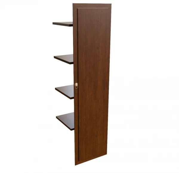 WASHINGTON - Наполнение одностворчатого шкафа с деревянной дверцей и вешалкой 29554. Фото 1