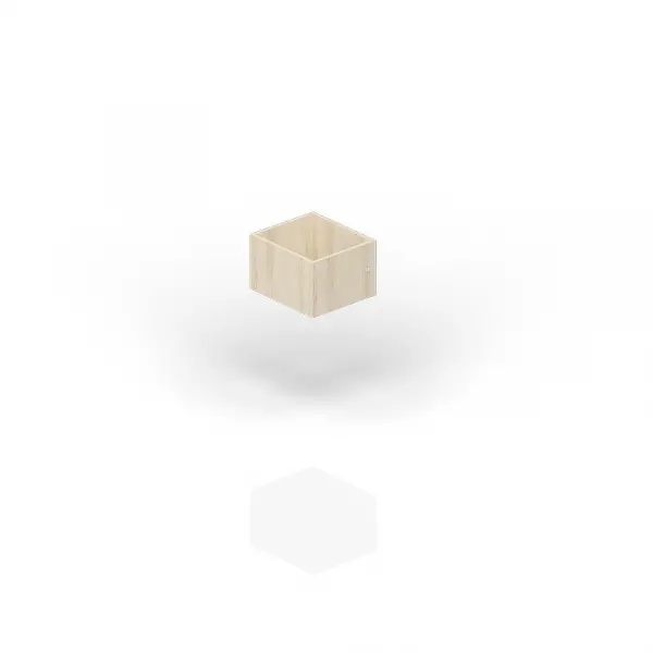 Ящик вкладной (малый) с замком для стеллажа SPBOX3824. Фото 1